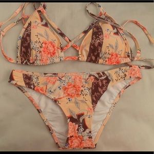 Express - Floral 2 Piece Bikini.